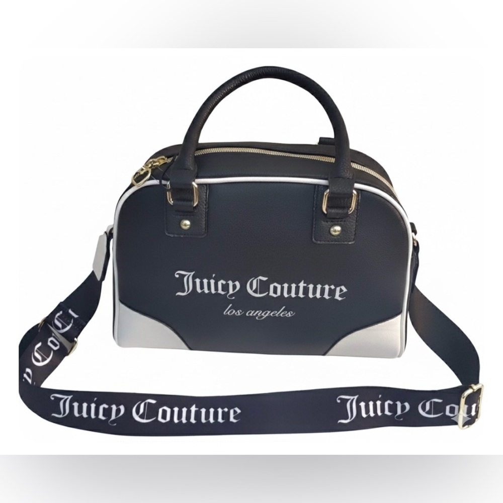 Juicy Couture Black and White Crossbody Bag